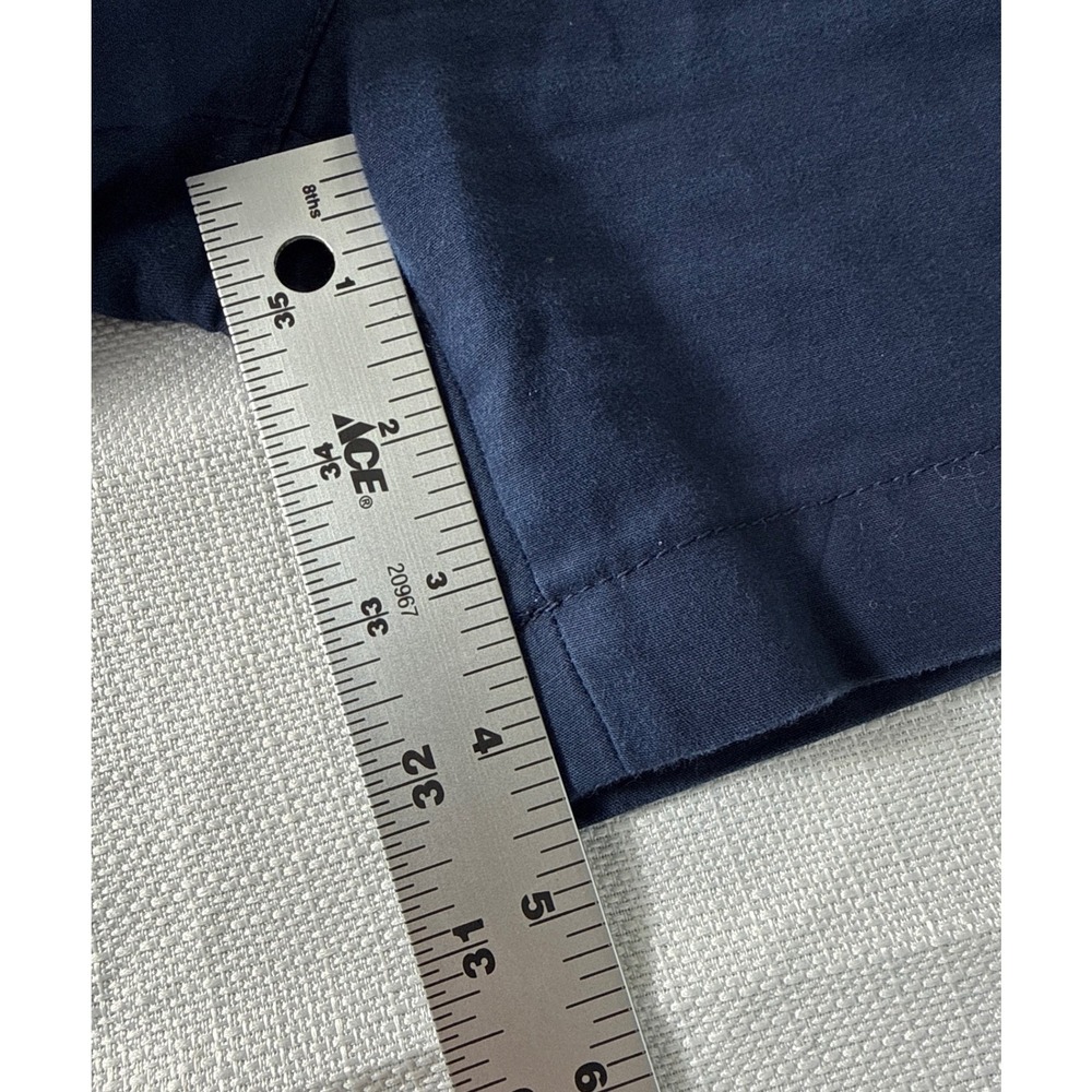 The Limited Navy Blue Sailor Shorts Womens 6 Nautical Button Front Cotton - Picture 5 of 8